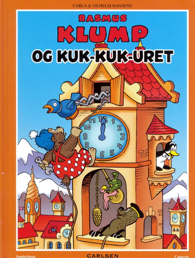 Rasmus Klump og Kuk-kuk-uret af Per Sanderhage