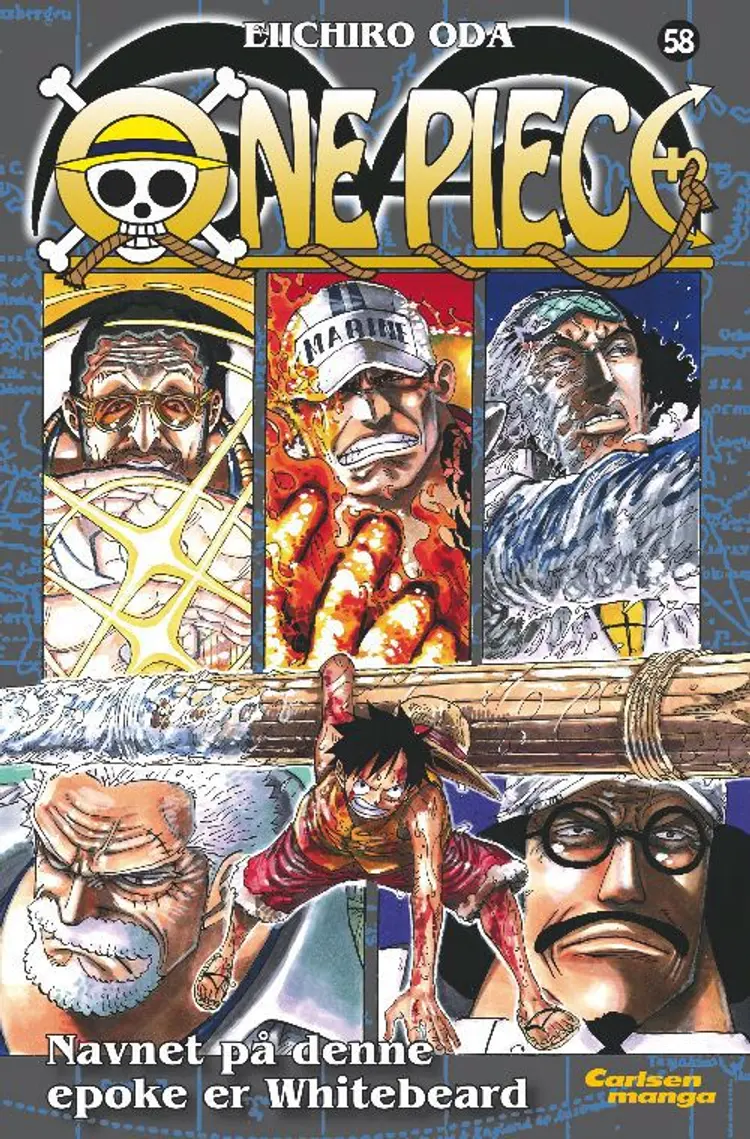 Navnet på denne epoke er Whitebeard af Eiichiro Oda