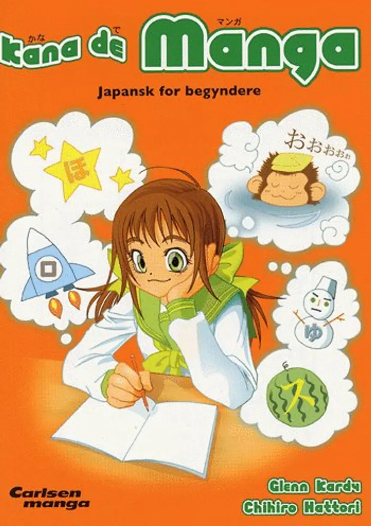 Kana de manga - japansk for begyndere af Glenn Kardy