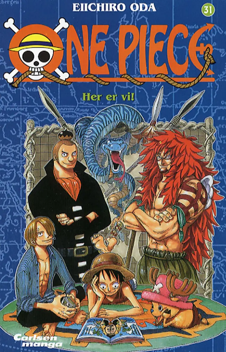 Her er vi! af Eiichiro Oda