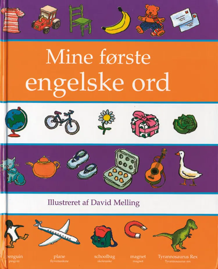 Mine første engelske ord af David Melling