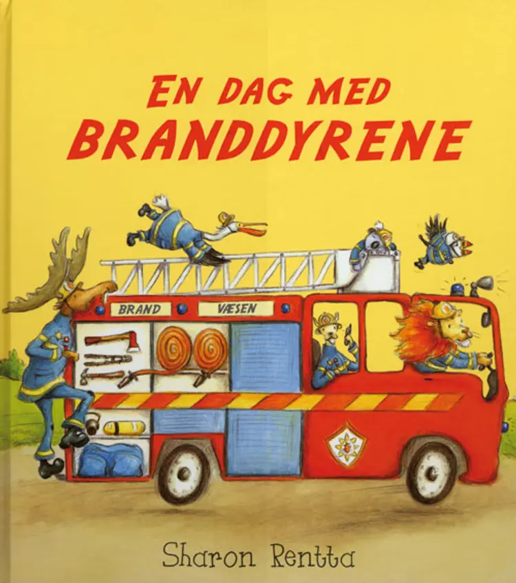 En dag med branddyrene af Sharon Rentta