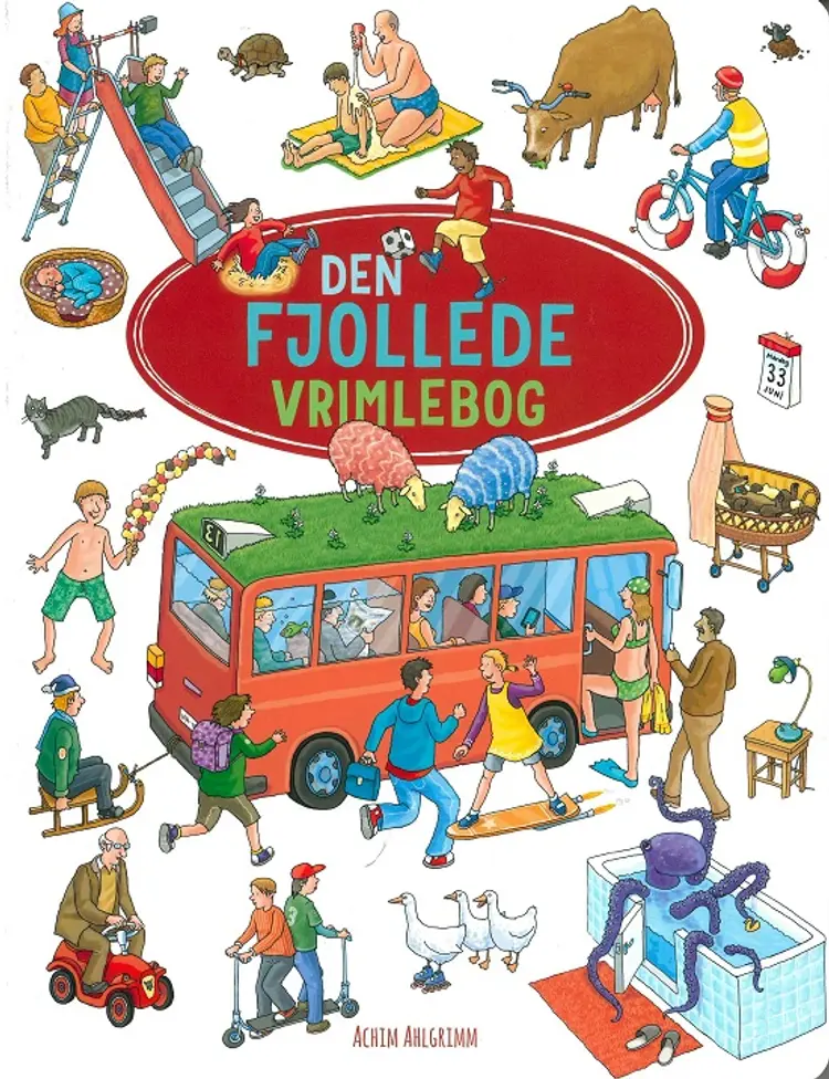 Den fjollede vrimlebog af Achim Ahlgrimm