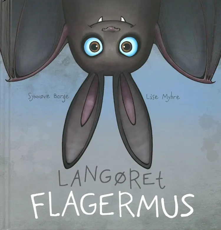 Langøret flagermus af Synnøve Borge