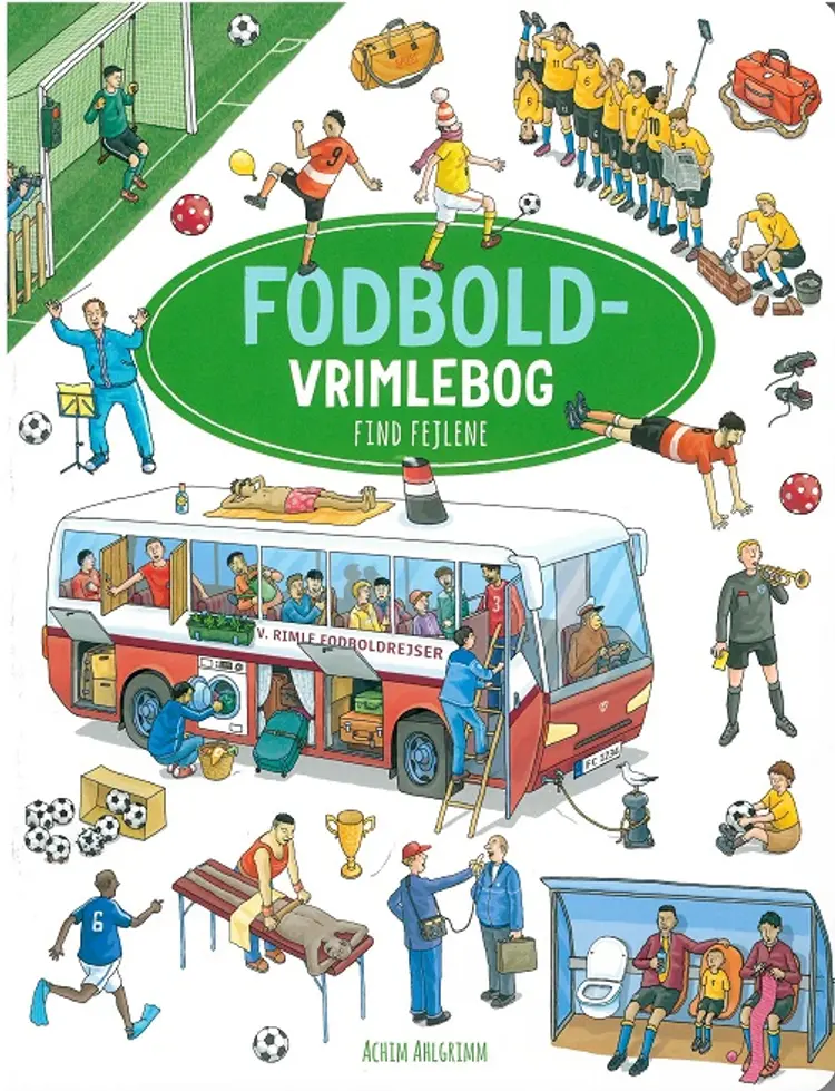 Fodbold vrimlebog af Achim Ahlgrimm