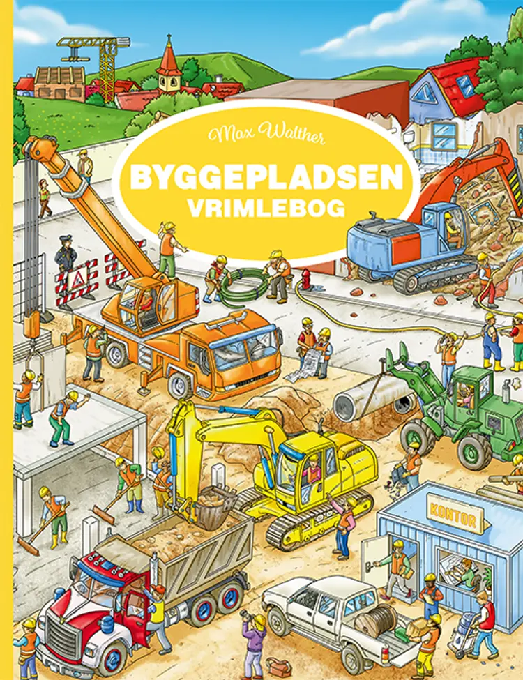 Byggepladsen Vrimlebog af Max Walther
