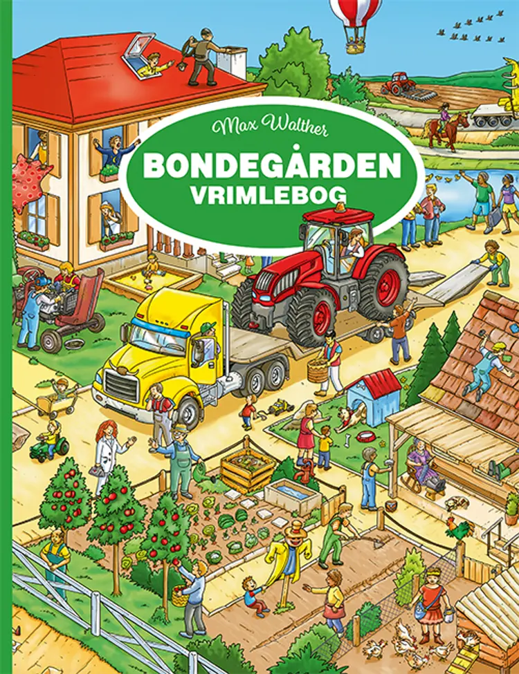 Bondegården Vrimlebog af Max Walther