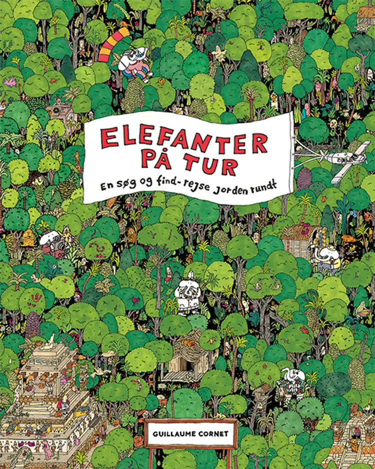 Elefanter på tur af Guillaume Cornet