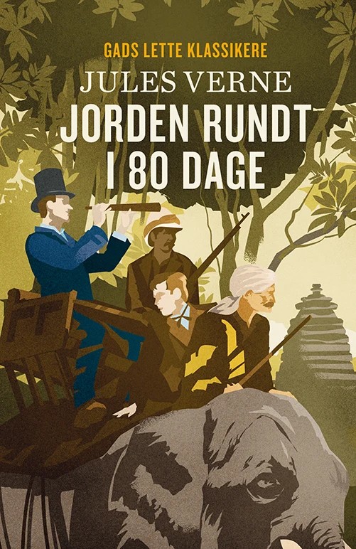 Jorden rundt i 80 dage cover
