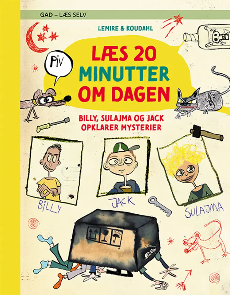 Billy, Sulajma og Jack opklarer mysterier af Sabine Lemire