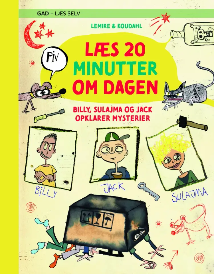 Billy, Sulajma og Jack opklarer mysterier af Sabine Lemire