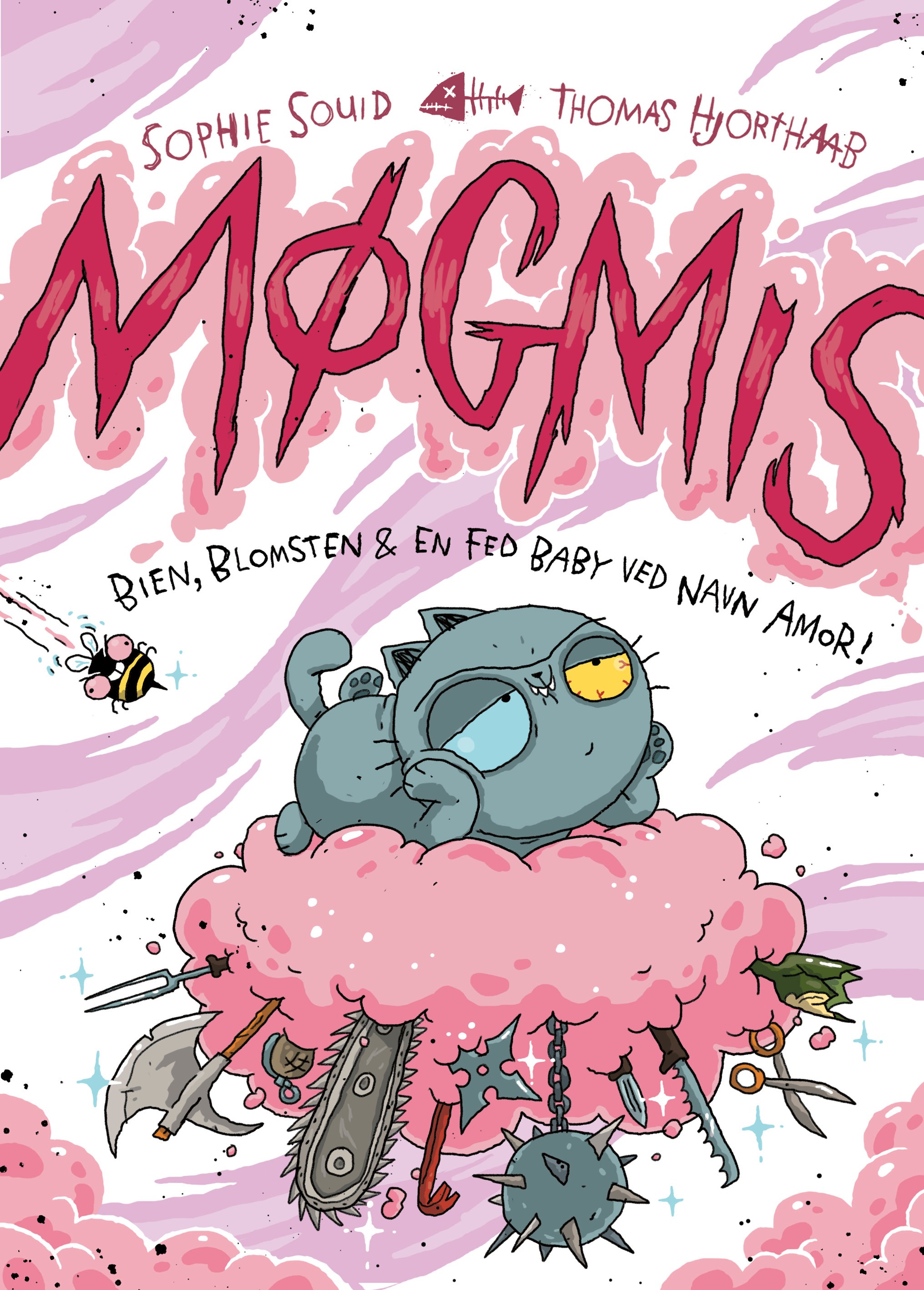 Møgmis 8: Bien, blomsten og en fed baby ved navn Amor cover