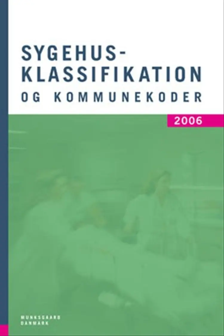Sygehusklassifikation og kommunekoder af Gunnar Schiøler
