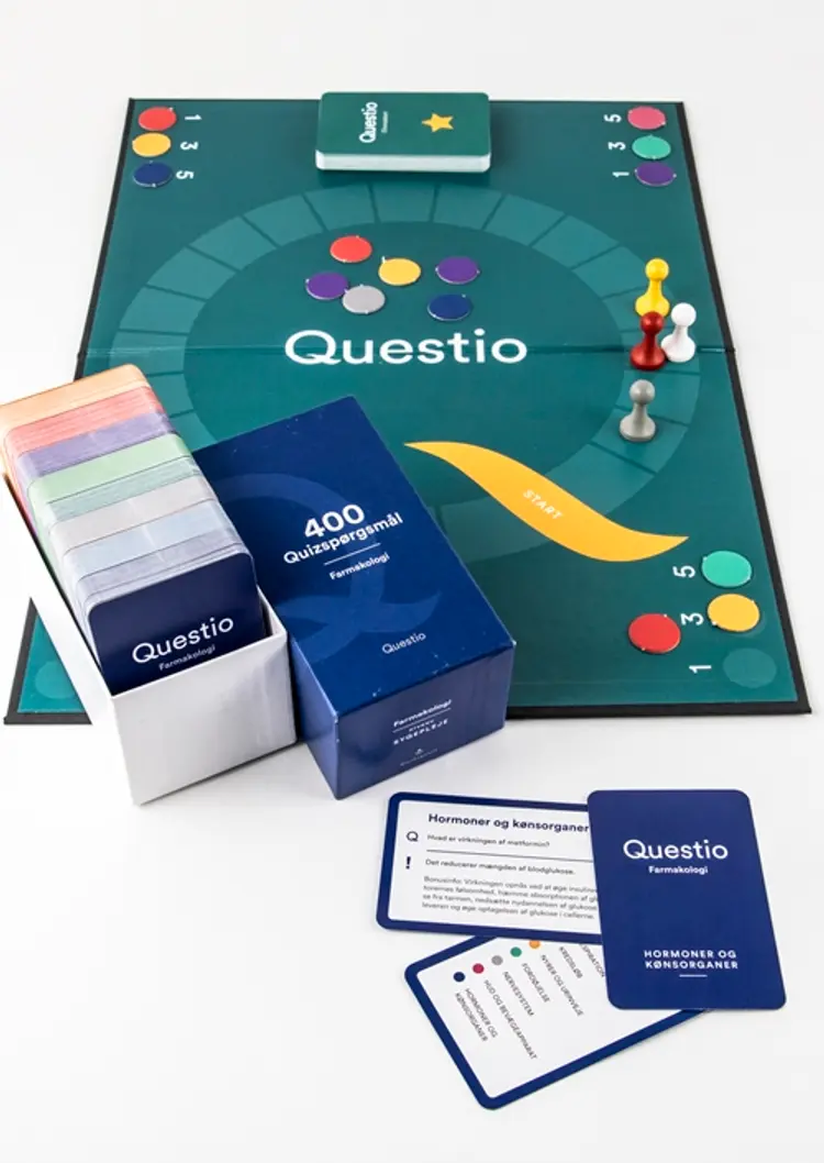 Questio + Farmakologi - 400 quizspørgsmål af Karen-Marie Olesen