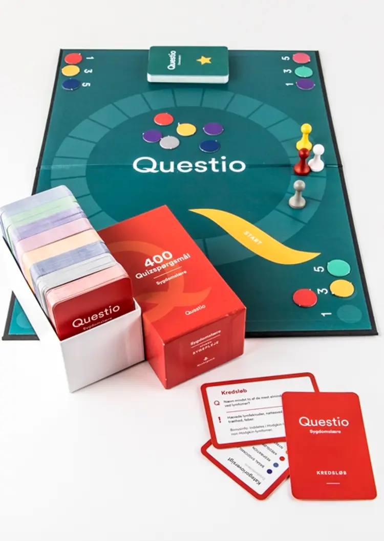 Questio + Sygdomslære - 400 quizspørgsmål af Annette Walsøe Torup