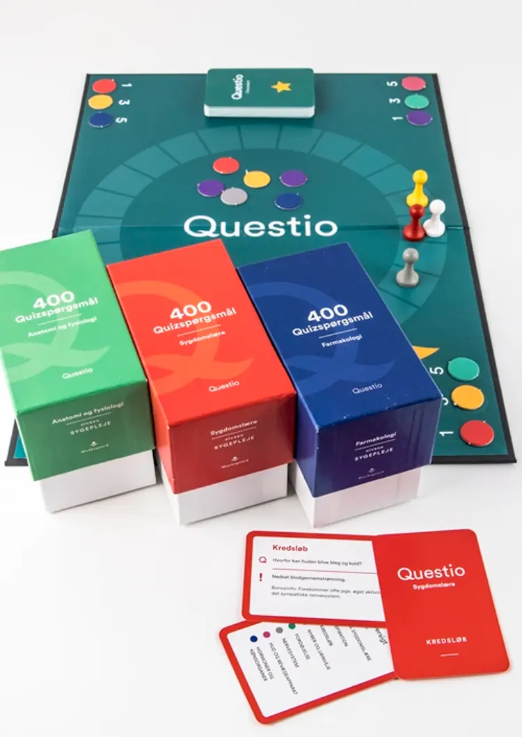 Questio + Den store spørgsmålspakke af Oluf Falkenberg Nielsen