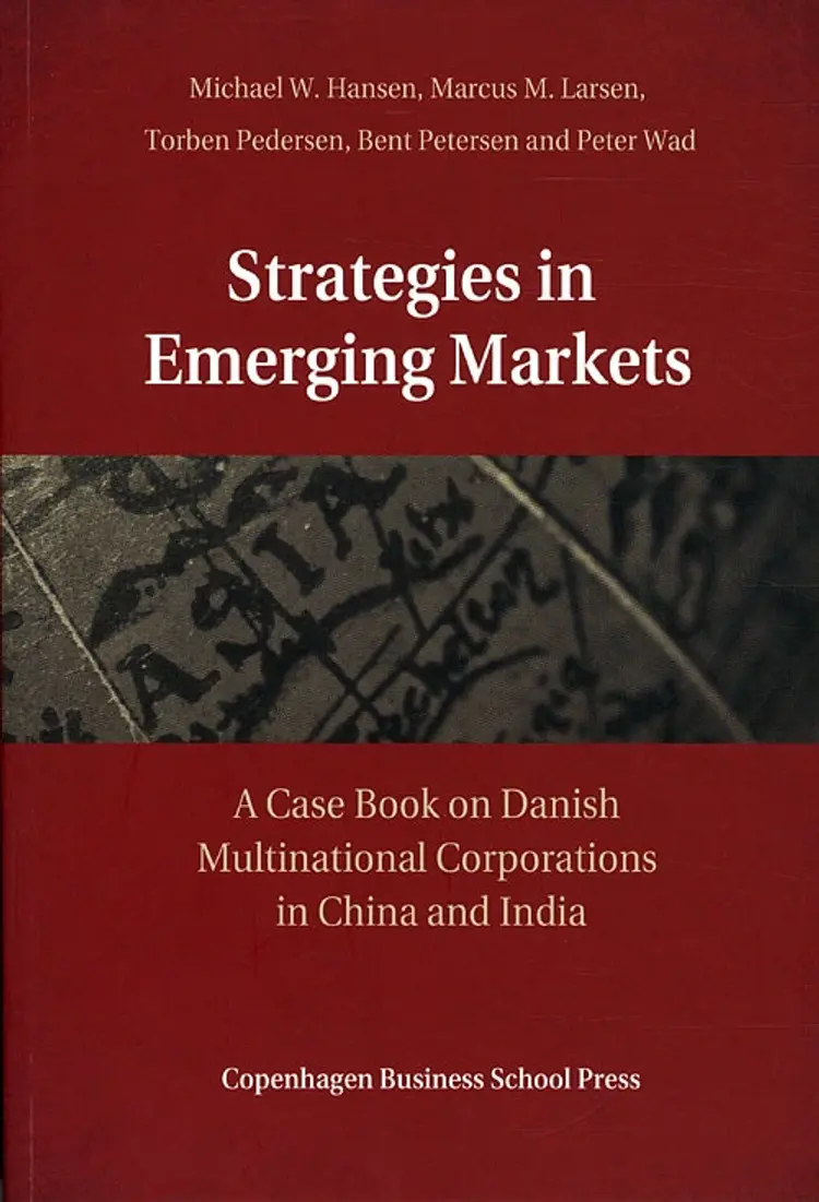 Strategies in Emerging Markets af Torben Pedersen