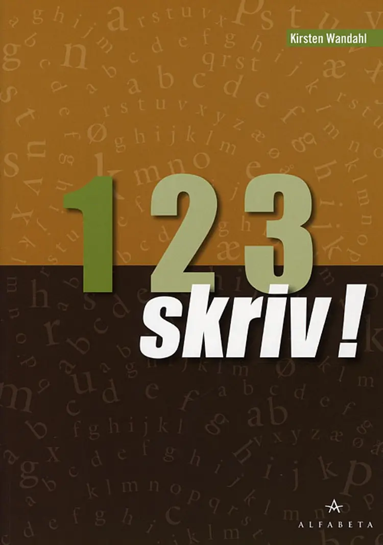 1-2-3, skriv! af Kirsten Wandahl