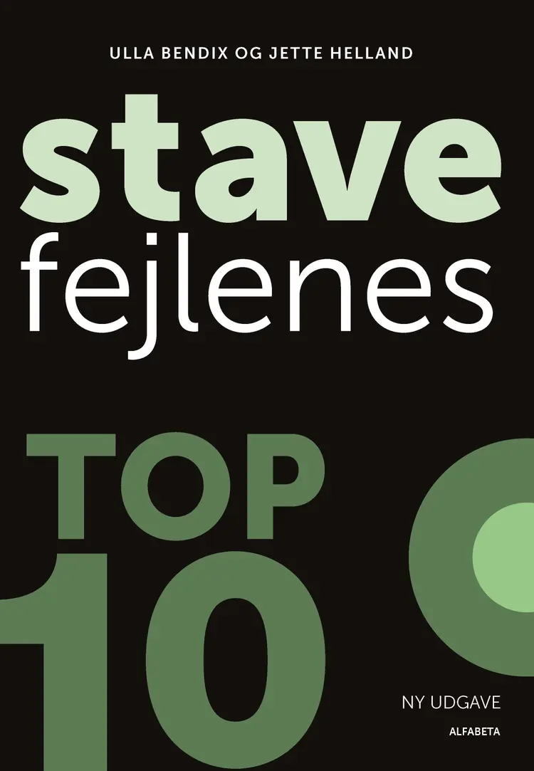 Staveprofilen, Stavefejlenes top ti af Ulla Bendix
