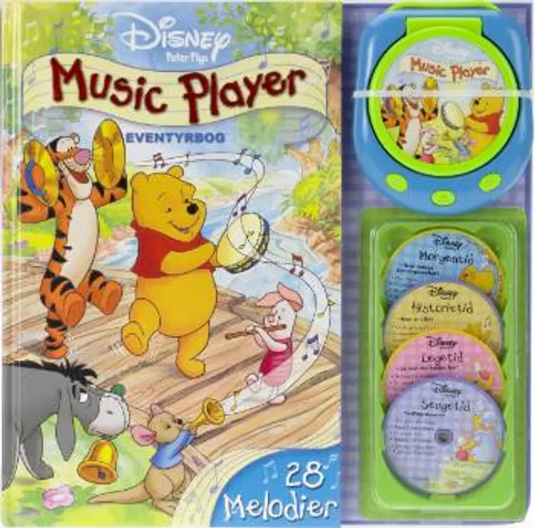 Music player - eventyrbog af A.A. Milne