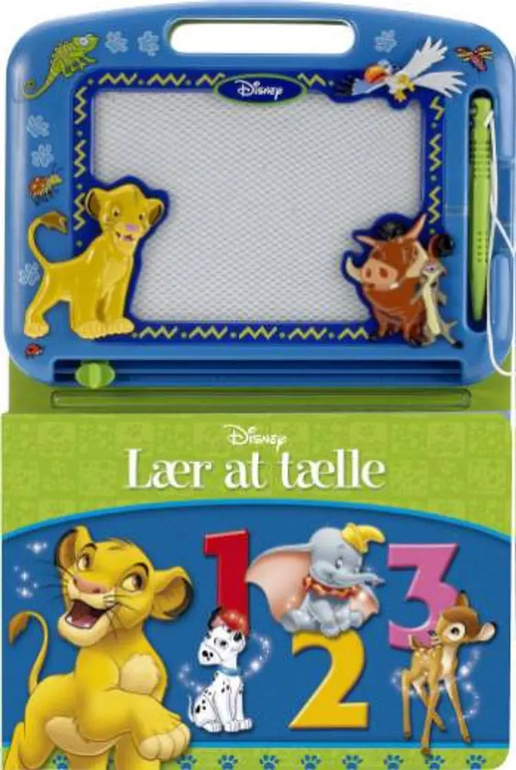 Disney´s Dyrevenner - Lær at tælle af Phidal