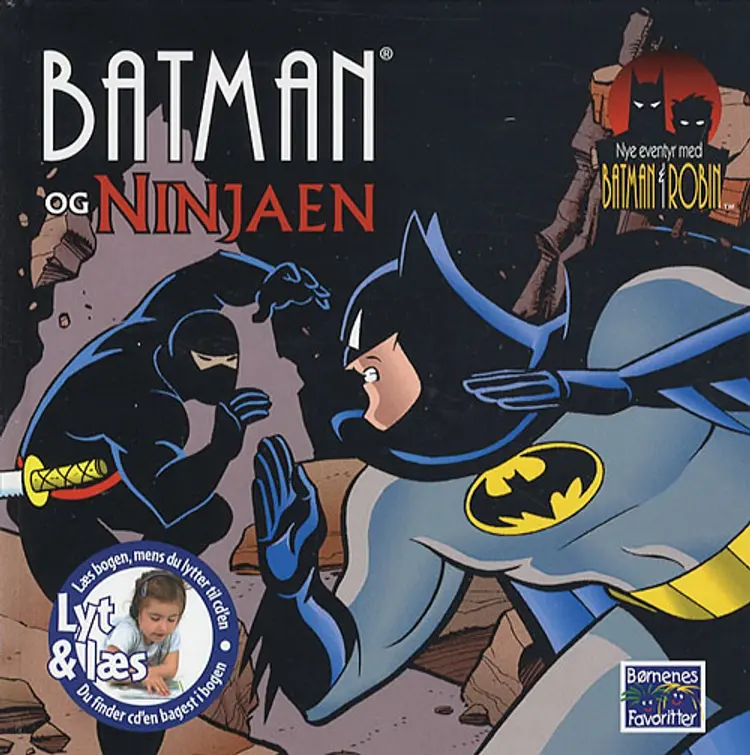 Batman Og Ninjaen af Steve Perry