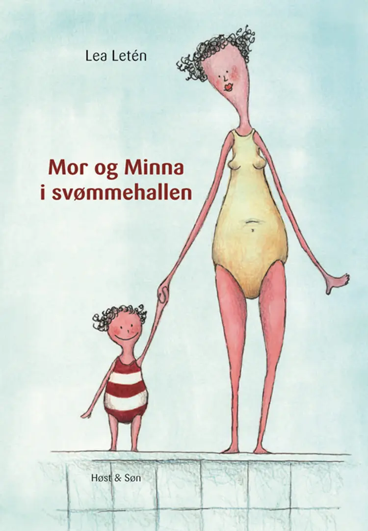 Mor og Minna i svømmehallen af Lea Letén