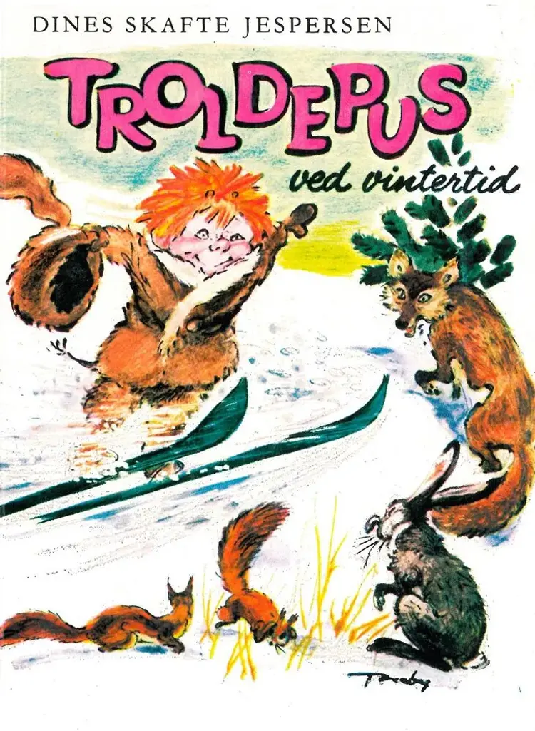 Troldepus ved vintertid af Dines Skafte Jespersen