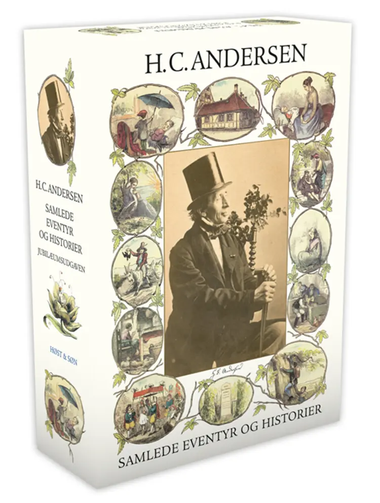 Samlede eventyr og historier. Blå kassette af H.C. Andersen