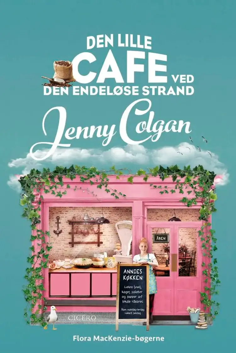 Den lille cafe ved den endeløse strand af Jan Christensen