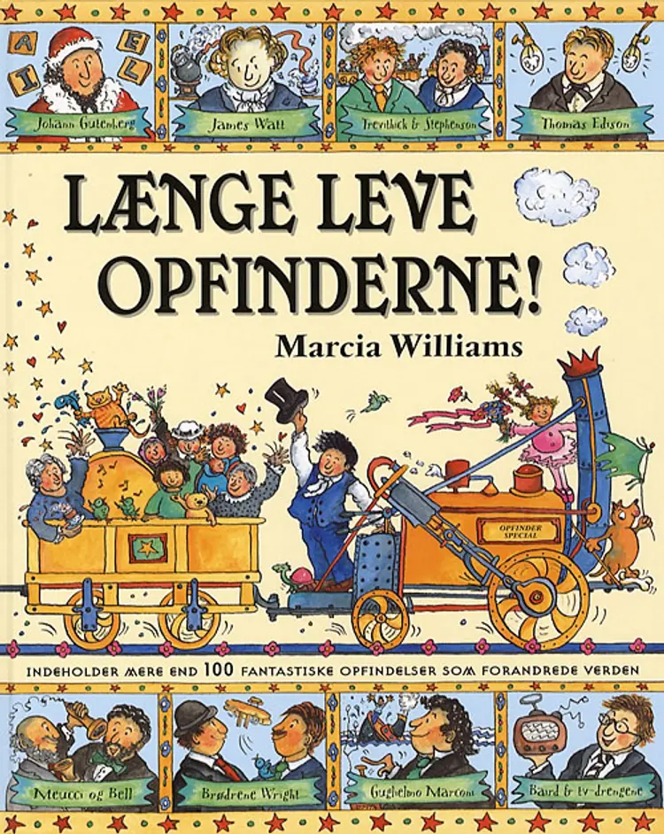 Længe leve opfinderne! af Marcia Williams