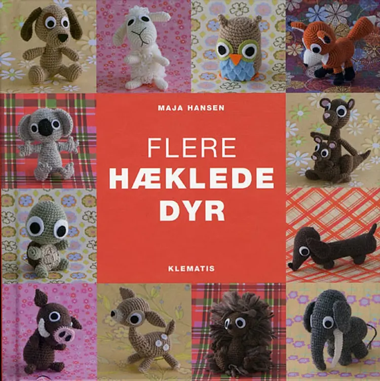 Flere hæklede dyr af Maja Hansen