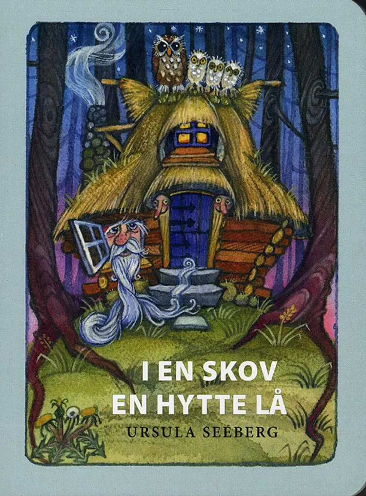 I en skov en hytte lå