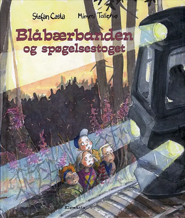 Blåbærbanden og spøgelsestoget af Stefan Casta