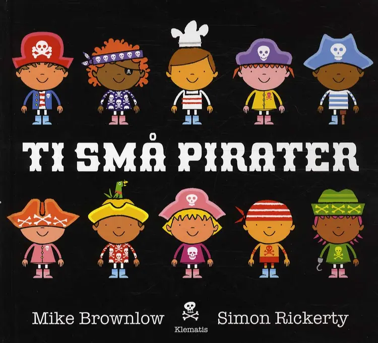 Ti små pirater af Mike Brownlow