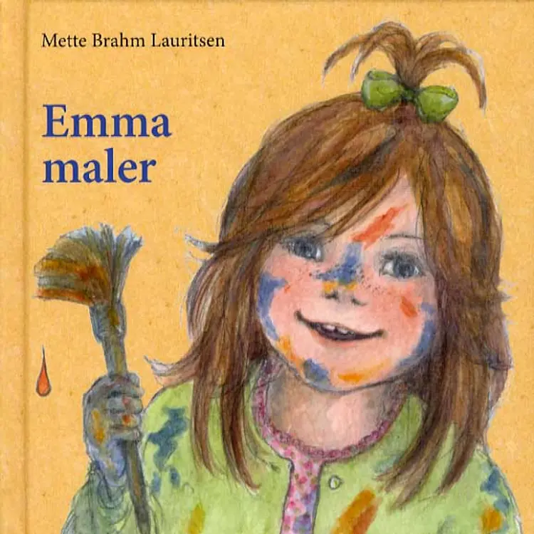 Emma maler af Mette Brahm Lauritsen