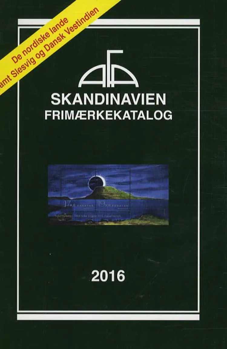 AFA Skandinavien frimærkekatalog 2012