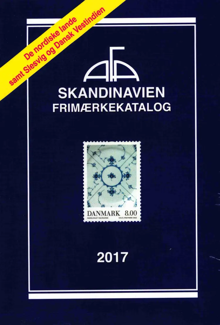 AFA Skandinavien frimærkekatalog 2017