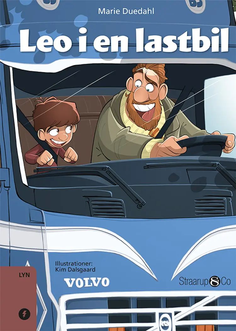 Leo i en lastbil af Marie Duedahl