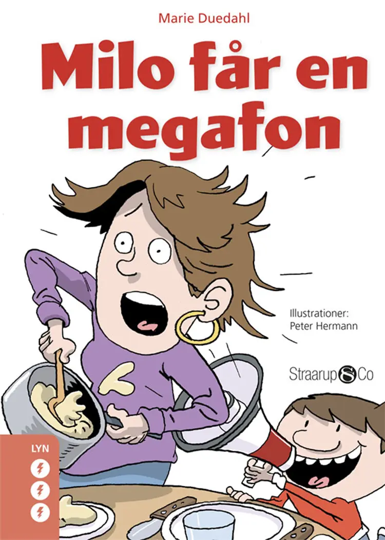 Milo får en megafon af Marie Duedahl
