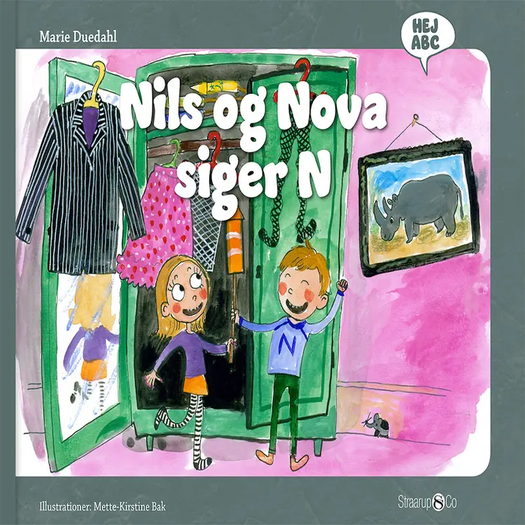 Nils og Nova siger N af Marie Duedahl