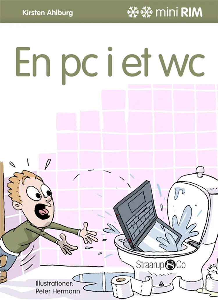 En pc i et wc af Kirsten Ahlburg