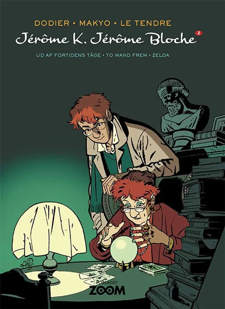 Ud af fortidens tåge, To mand frem, Zelda af Makyo