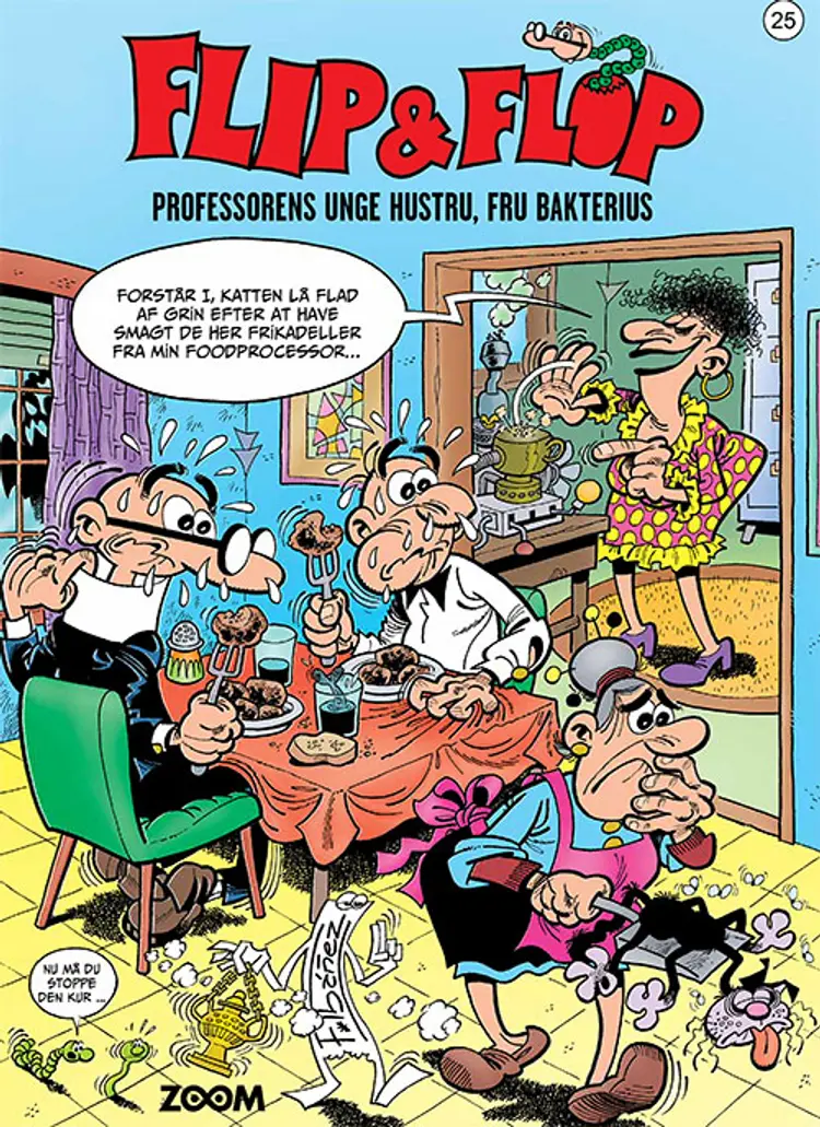 Professorens unge hustru, fru Bakterius af F. Ibáñez