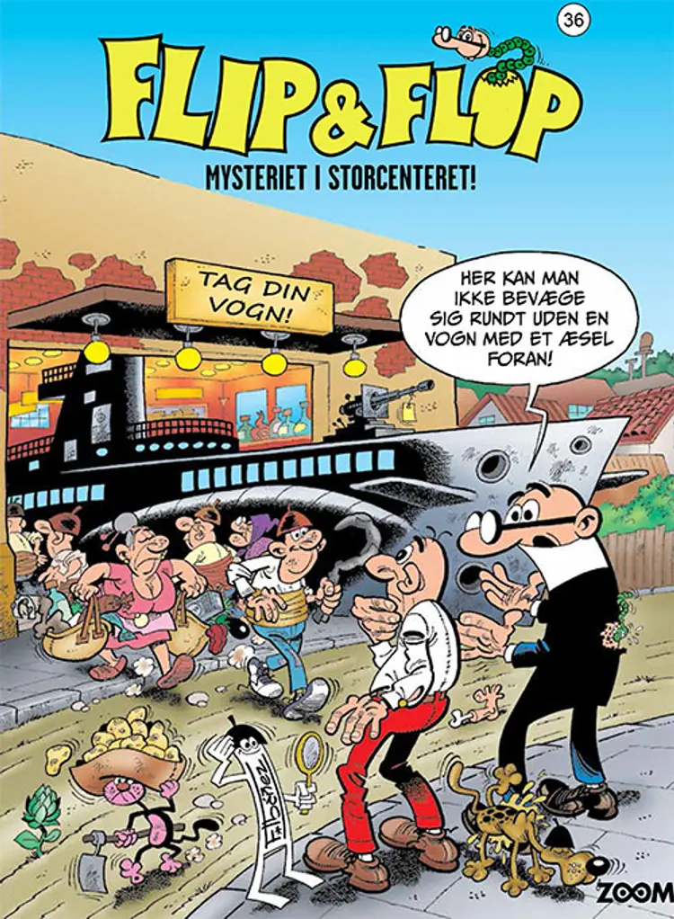 Flip & Flop 36: Mysteriet i storcenteret! af F. Ibáñez