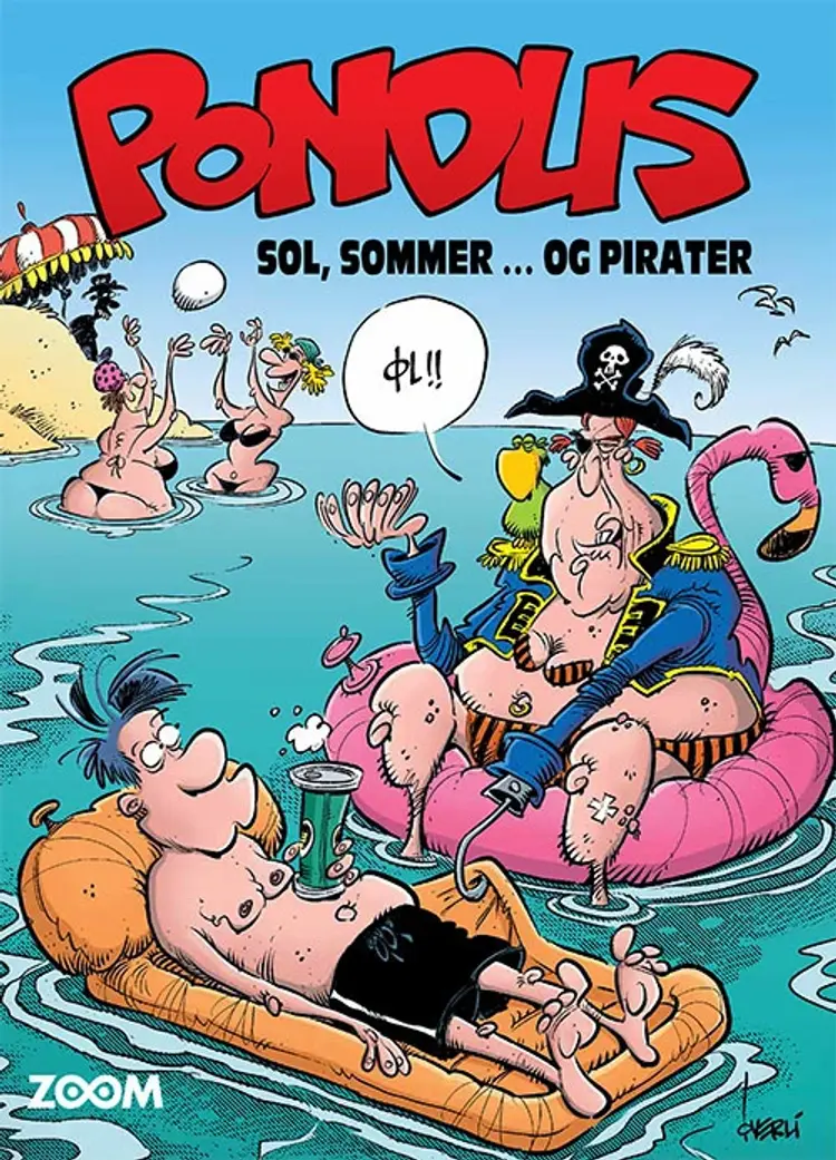 Pondus: Sol, sommer ... og pirater af Frode Øverli