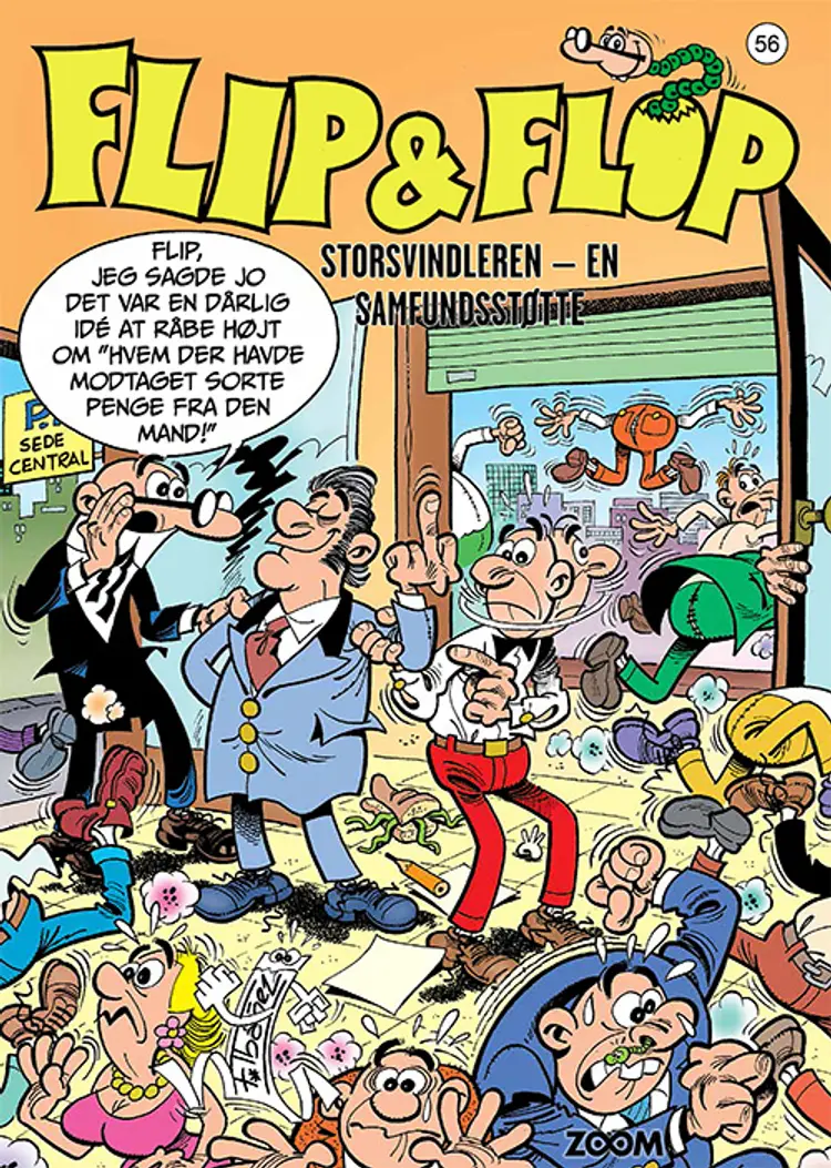Flip & Flop 56: Storsvindleren - en samfundsstøtte af F. Ibáñez