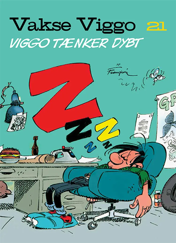Vakse Viggo 21: Viggo tænker dybt af Franquin