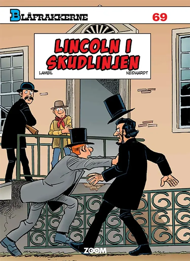 De blå på flugt af Willy Lambil