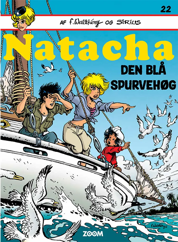 Den blå spurvehøg af François Walthéry